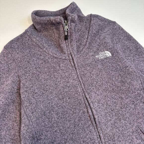 The North Face Women’s Full Zip Lavender Grey Jacket - Picture 2 of 8